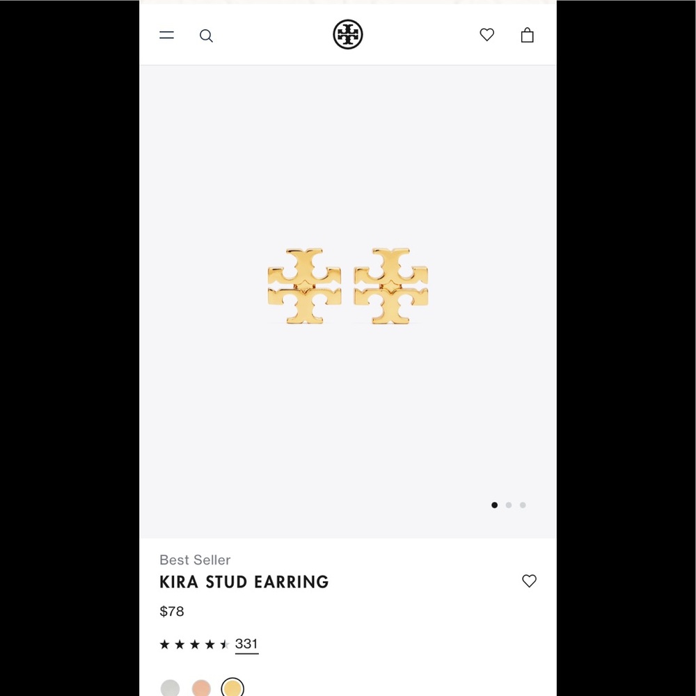 Selling Tory Burch Kira Stud Earrings
